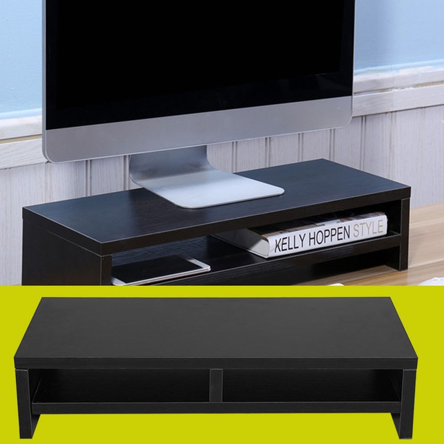 Computer Monitor Riser Desk Table Led Tv Stand Shelf Desktop Laptop Picture 12 Of