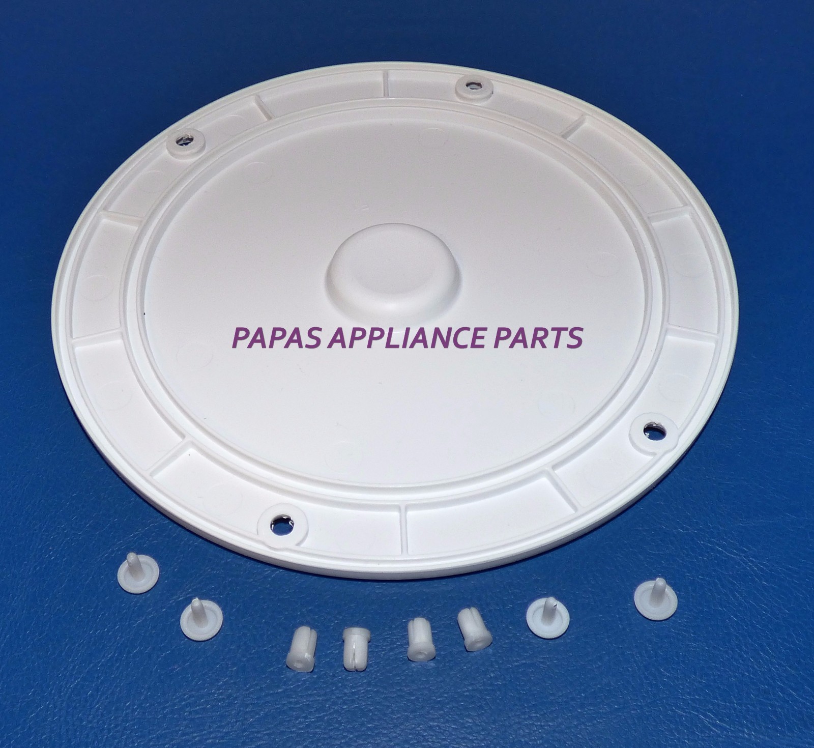 Genuine Whirlpool Microwave Inlet Cover With Nails Bushings Picture 1 Of 2