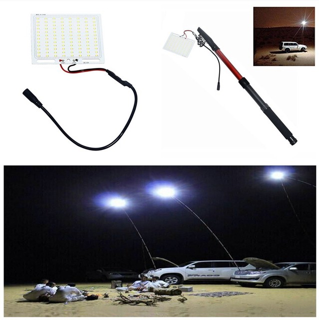 Car Outdoor Telescopic Fishing Rod Lamp Ir Remote For Field Camping Car Outdoor Telescopic Fishing Rod Lamp Ir Remote For Field Camping Road Trip