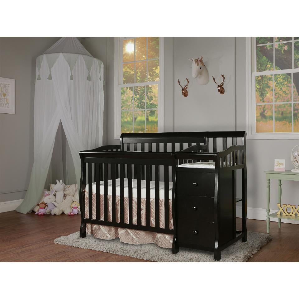 Dream On Me Jayden 4 In 1 Convertible Portable Crib With Changer Picture 1 Of 2