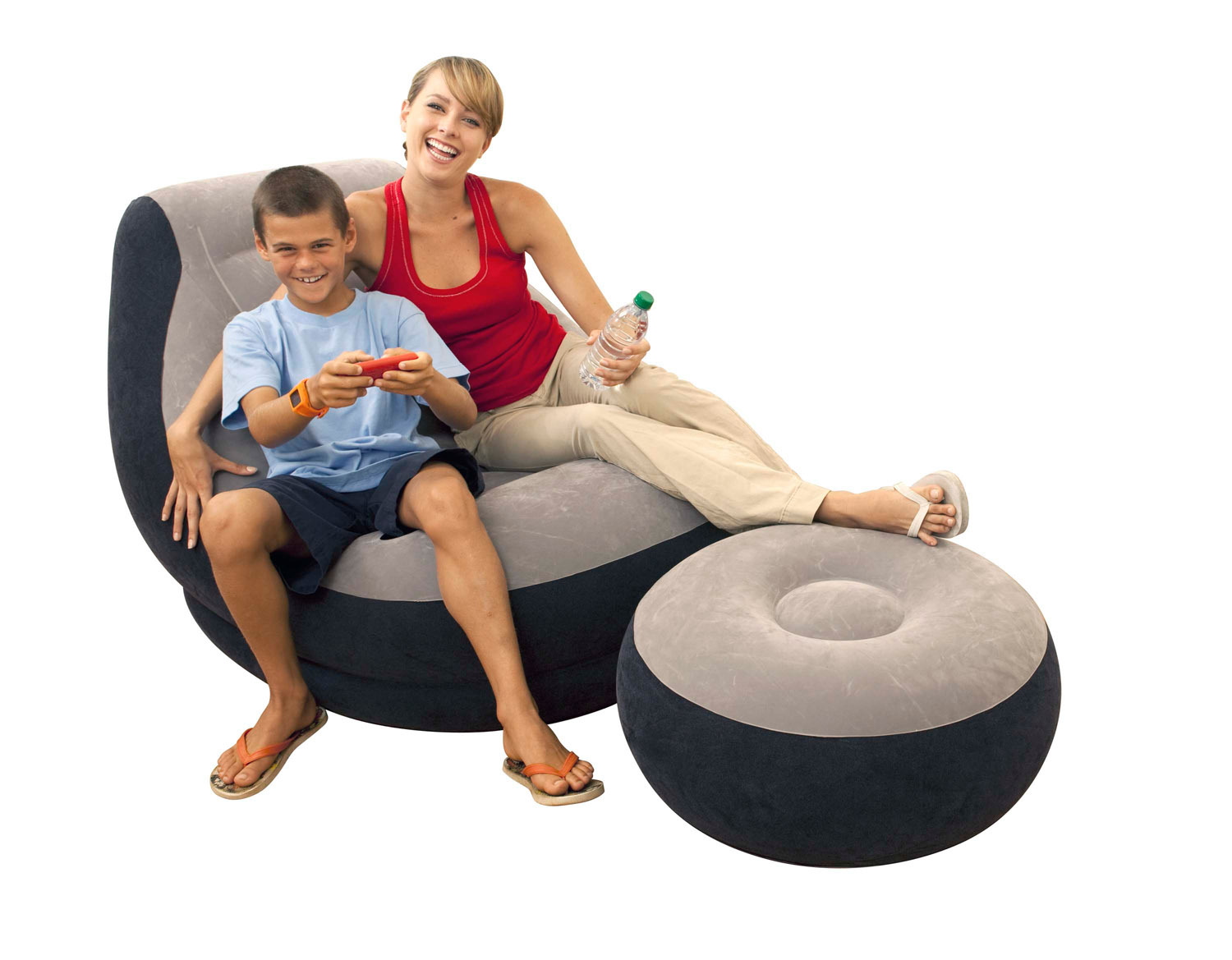 Купить надувное кресло "ultra lounge" 99х130х76см intex 6856.