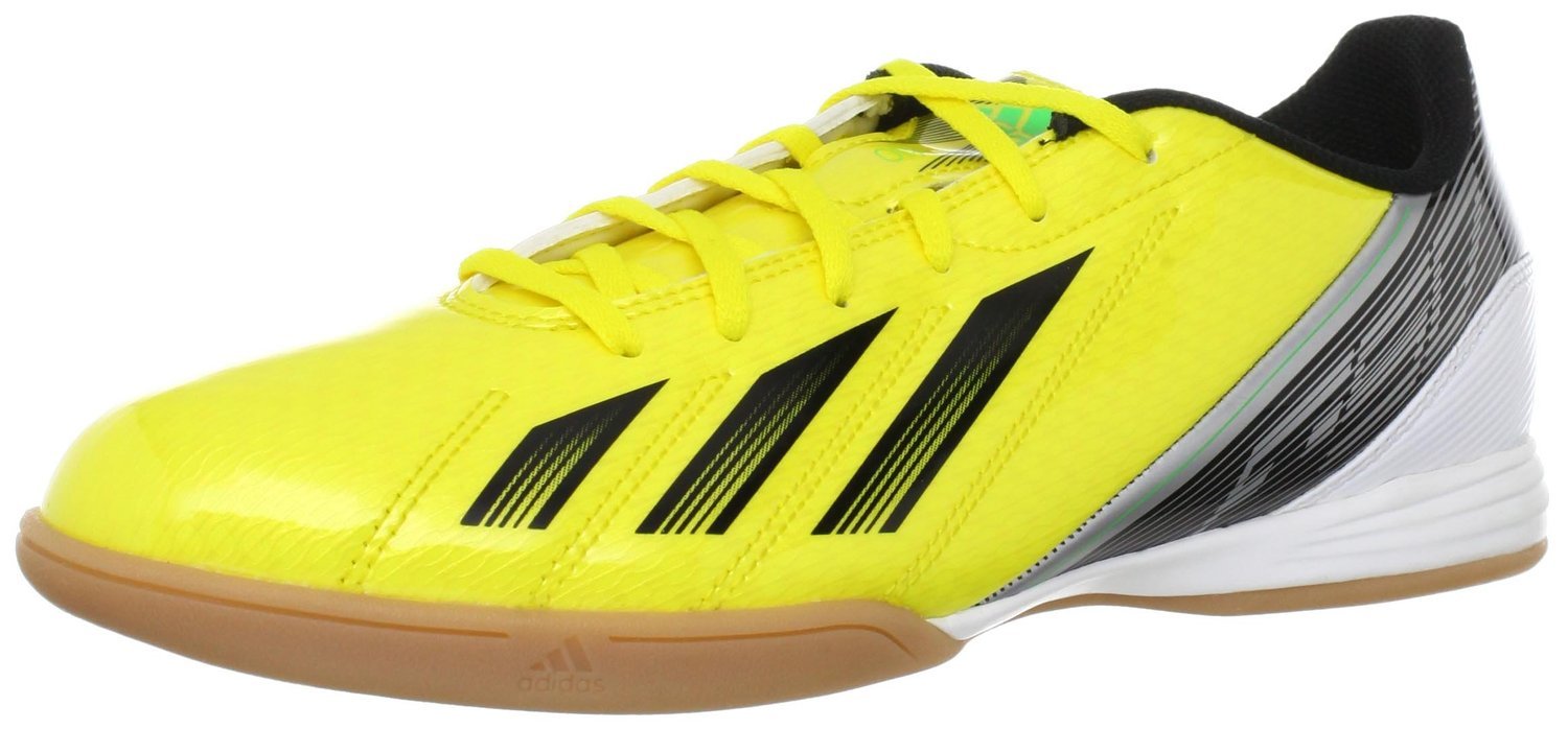Adidas F10 Indoor Giallo/Nero Uomo Casual LO Scarpe Da Ginnastica UK 10.5 11 Adidas F10 Indoor Giallo/Nero Uomo Casual LO Scarpe Da Ginnastica UK 10.5 11