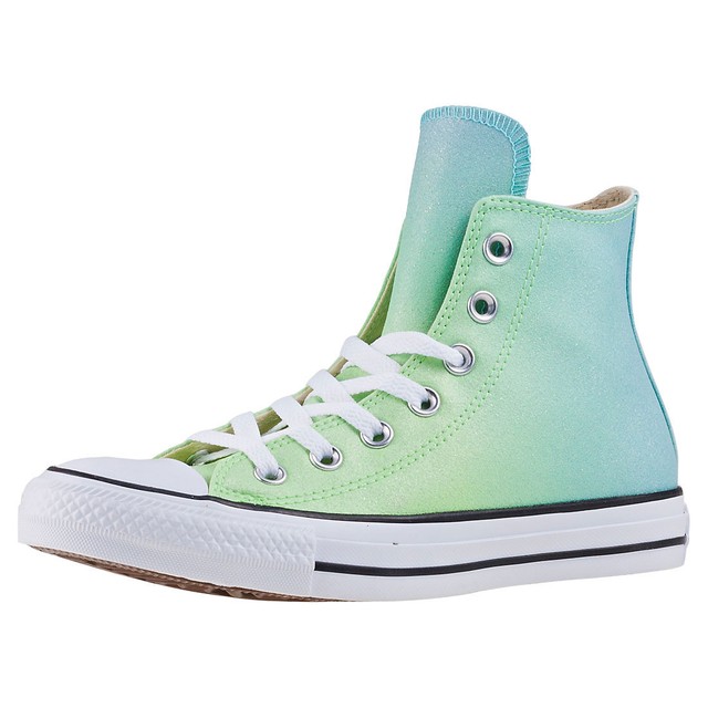 Converse Chuck Taylor All Star Hi Donna Pastel Green Scarpe 5.5 UK Converse Chuck Taylor All Star Hi Donna Pastel Green Scarpe 5.5 UK