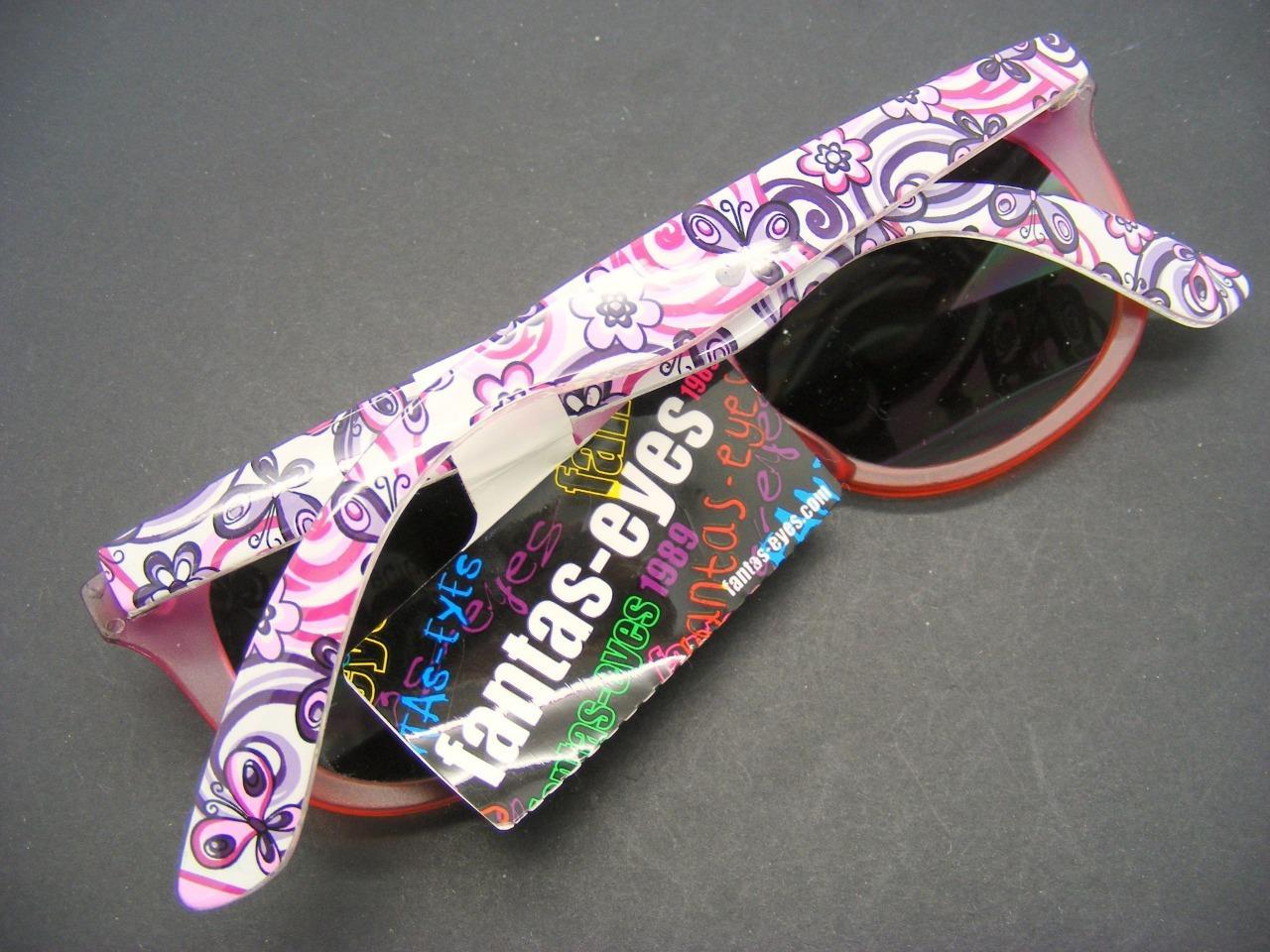 Nordstrom Fantas Eyes Sunglasses Erfly Pink Frames Grant Lens New Other T