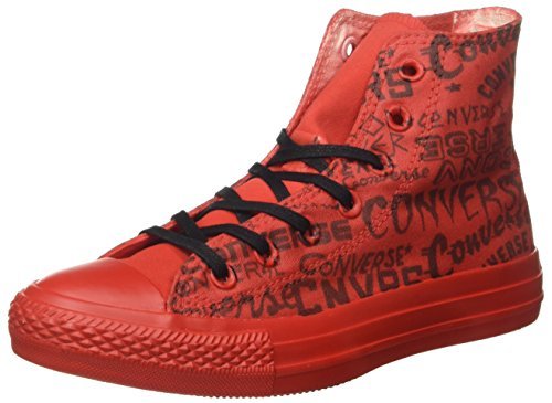 Rosso Converse Star Hi Canvas Ltd Sneaker Unisex Adulto Rosso E Rosso Converse Star Hi Canvas Ltd Sneaker Unisex Adulto Rosso E