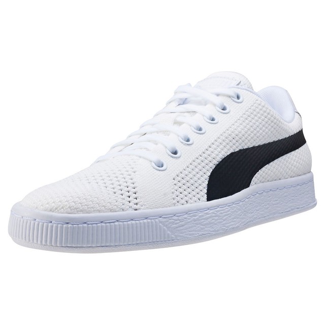 Puma Basket Classic Evoknit Uomo Scarpe da Ginnastica Off White nuovo Scarpe Puma Basket Classic Evoknit Uomo Scarpe da Ginnastica Off White nuovo Scarpe