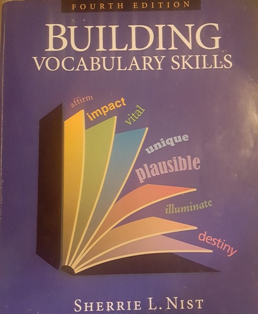Building Vocabulary Skills 4th Edition Sherrie L Nist Pdf