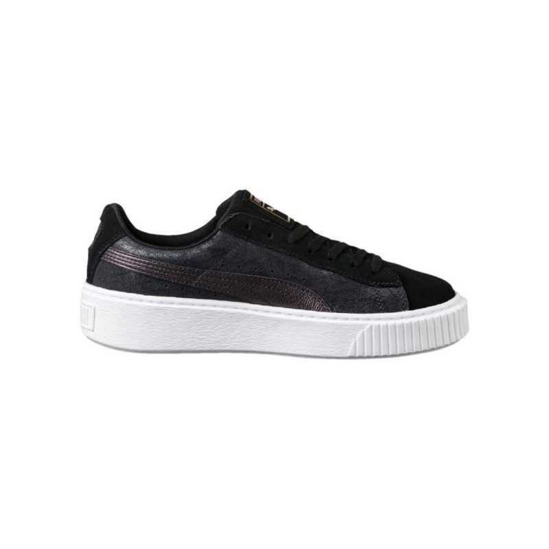 Puma Suede Platform Safari 36459403 nero scarpe basse Puma Suede Platform Safari 36459403 nero scarpe basse