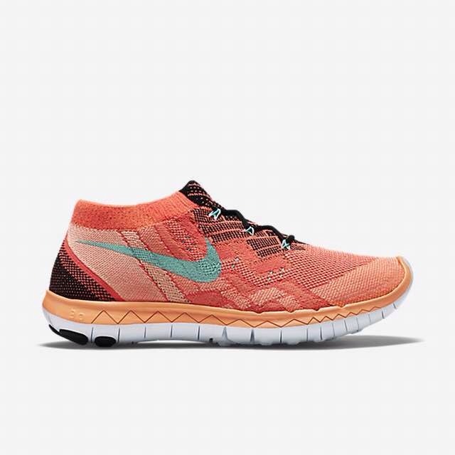 Wmns NIKE FREE 3.0 Flyknit UK 4.5 EUR 38 Nero/SAIL Hyper ORANGE 718420 011 NUOVI Wmns NIKE FREE 3.0 Flyknit UK 4.5 EUR 38 Nero/SAIL Hyper ORANGE 718420 011 NUOVI
