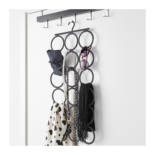 Ikea Komplement Hanger 18 Slots Tie Belt Scarf Closet Organizer Ikea Komplement Hanger 18 Slots Tie Belt Scarf Closet Organizer Gray Ebay