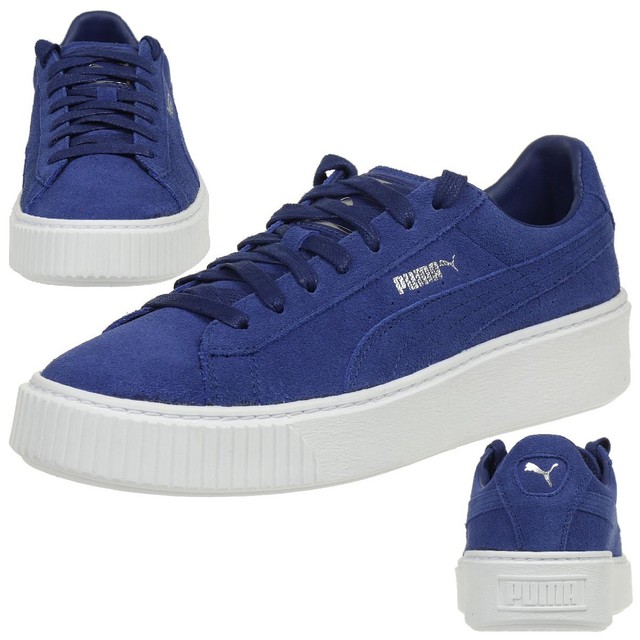puma platform bleu puma platform bleu