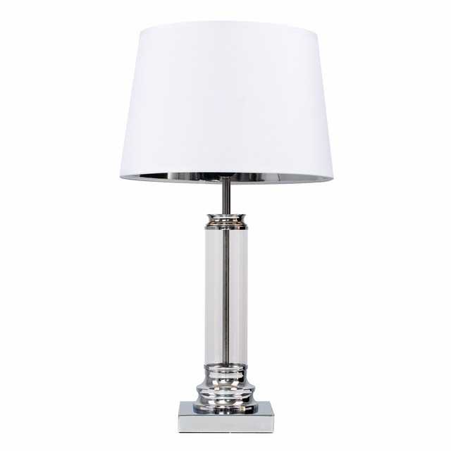 Minisun Glass Column 4 Stage Dimmer Touch Table Lamp Stylish Lounge Picture 4 Of 9