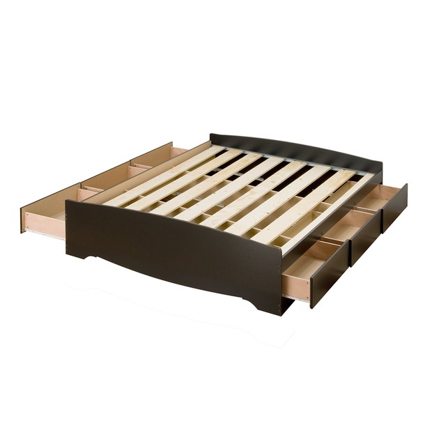 Prepac Full Mate S Platform Storage Bed With 6 Drawers Black Prepac Full Mate S Platform Storage Bed With 6 Drawers Black