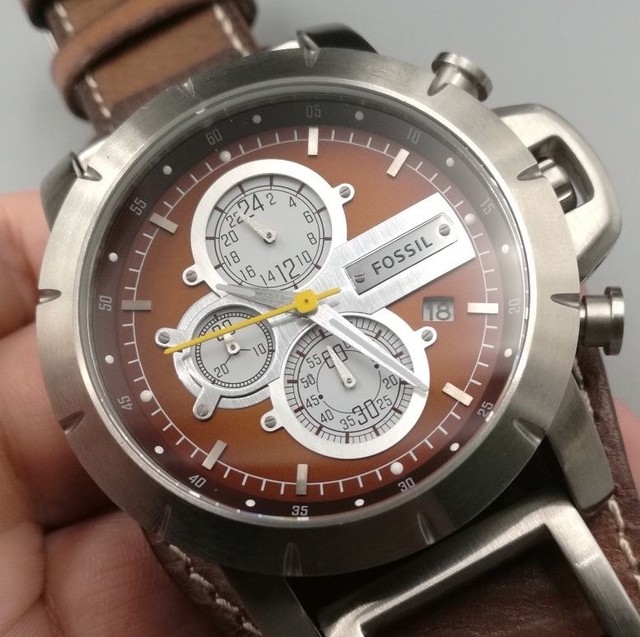 fossil mens wrist watches