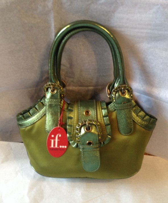 Isabella Fiore Handbag Satin Doll Tote Pee Size With Tags Picture 1 Of 10