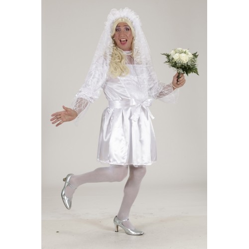 Bride for Men - Drag Queens - Adult Fancy Dress Costume - 44-46 ... Bride for Men - Drag Queens - Adult Fancy Dress Costume - 44-46 ...