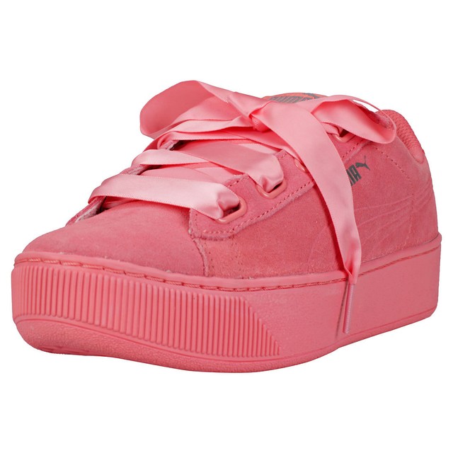 Puma Vikky Piattaforma multifunzione S Da Donna Rosa Scuro in Pelle Scamosciata Scarpe Da Ginnastica UK 6 Puma Vikky Piattaforma multifunzione S Da Donna Rosa Scuro in Pelle Scamosciata Scarpe Da Ginnastica UK 6