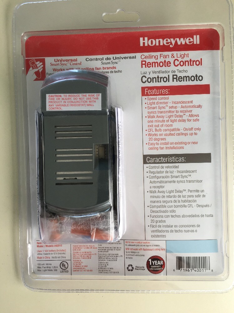 Honeywell Ceiling Fan Module 40011 Remote Control Res Content Global Inflow Inflowcomponent Cancel