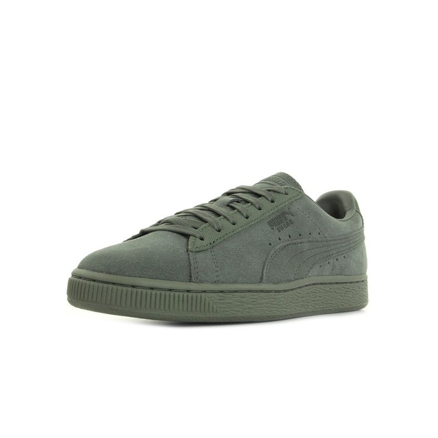 Chaussures Baskets Puma unisexe Suede Classic Tonal taille Vert olive Verte Cuir Chaussures Baskets Puma unisexe Suede Classic Tonal taille Vert olive Verte Cuir
