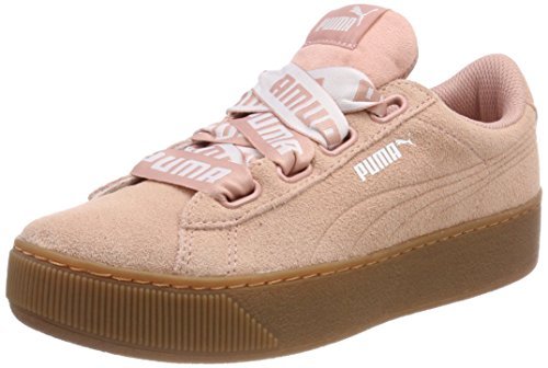 Puma Vikky scarpe da ginnastica da donna Beige PEACH BEIGE PUMA BIANCO 4 UK Puma Vikky scarpe da ginnastica 4 da donna Beige PEACH BEIGE PUMA BIANCO 4 ginnastica UK b48193
