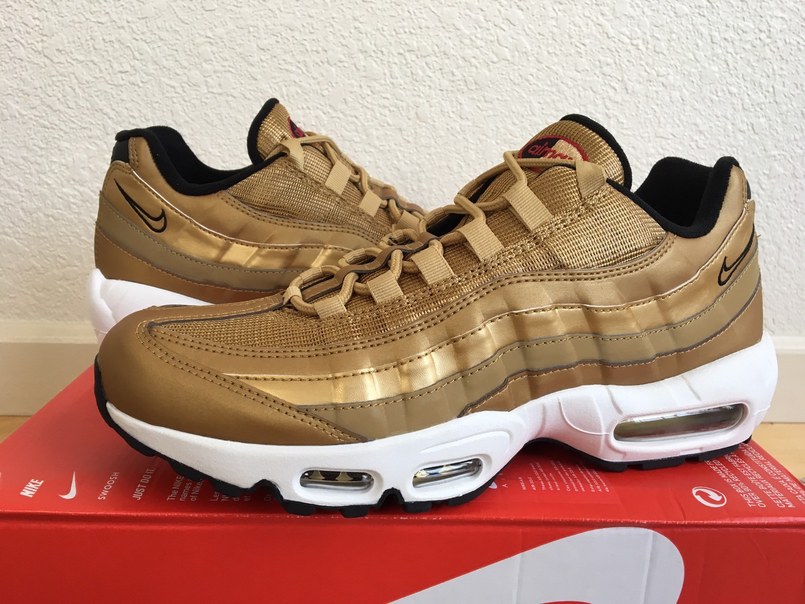 real nike air max 95 metallic gold ebay cf3c9 dabda real nike air max 95 metallic gold ebay cf3c9 dabda