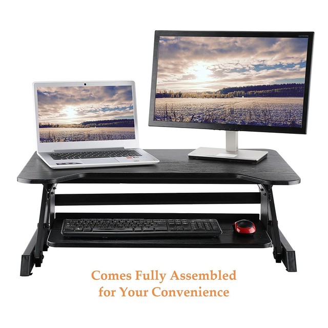 Table Jack Pro Standing Desk Converter By Deskool 38 X 24 Inch Table Jack Pro Standing Desk Converter By Deskool 38 X 24 Inch Height