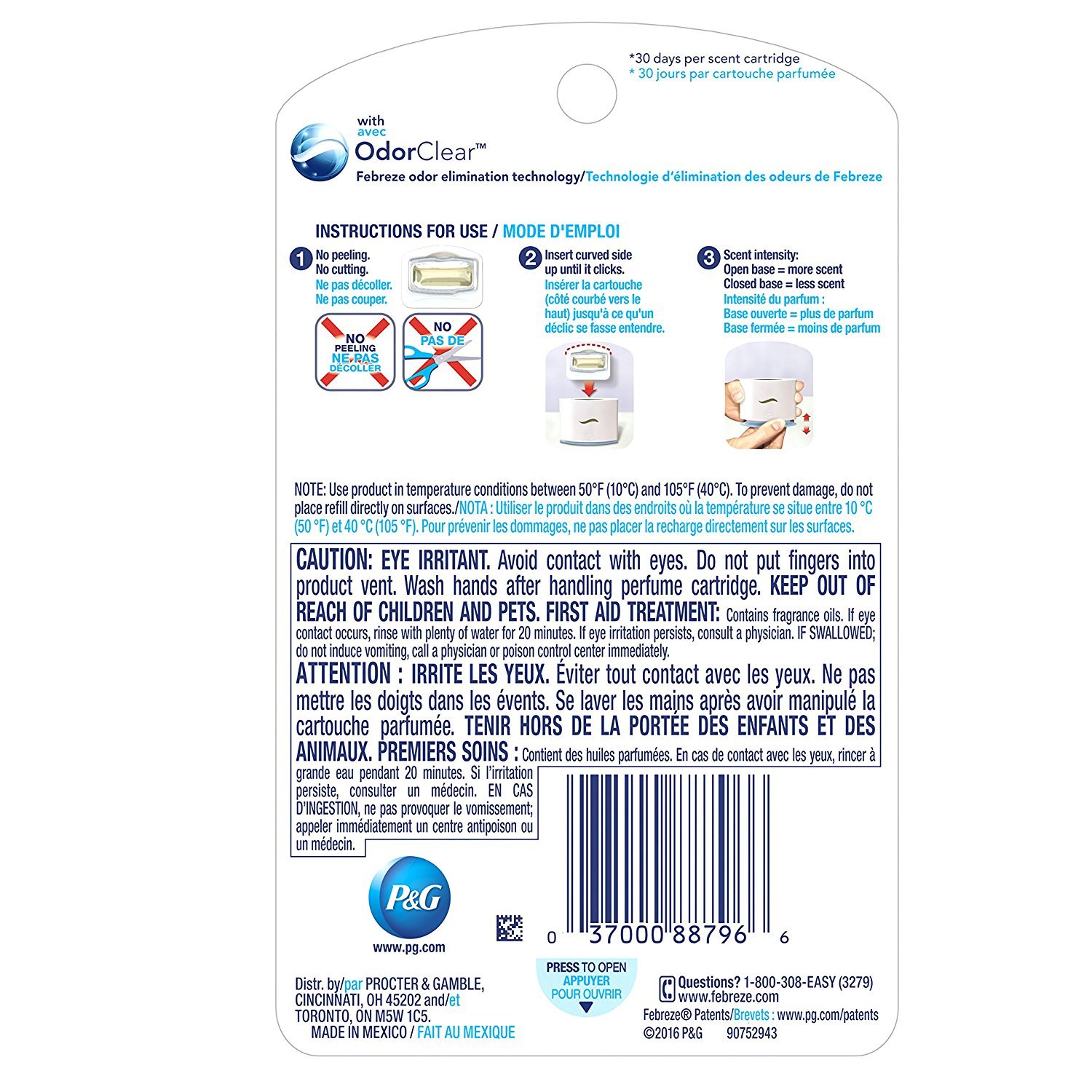 Febreze Smallspaces Heavy Duty Crisp Clean Air Freshener Refills ... Febreze Smallspaces Heavy Duty Crisp Clean Air Freshener Refills ...