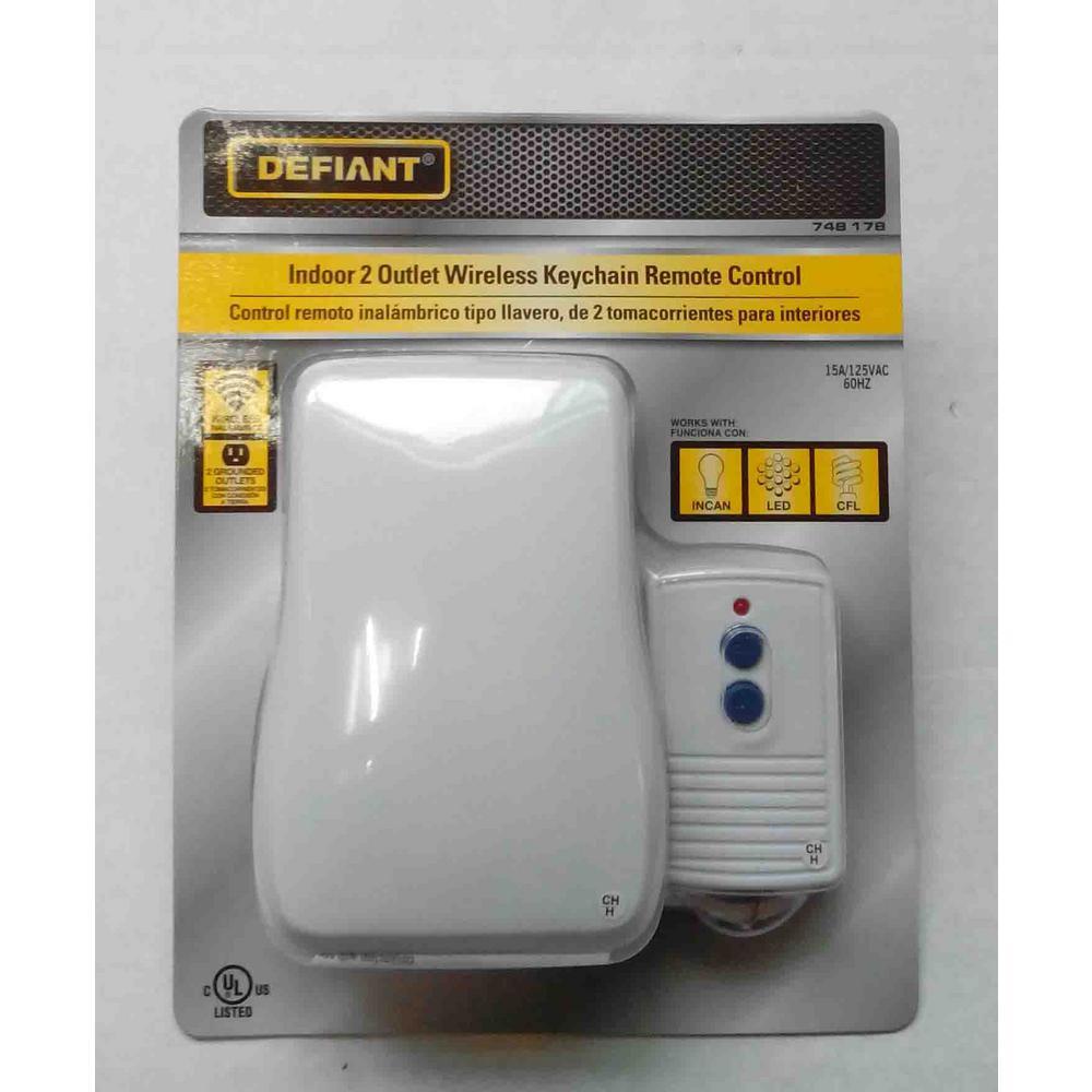 Defiant Rc 023 Indoor Wireless Remote Control