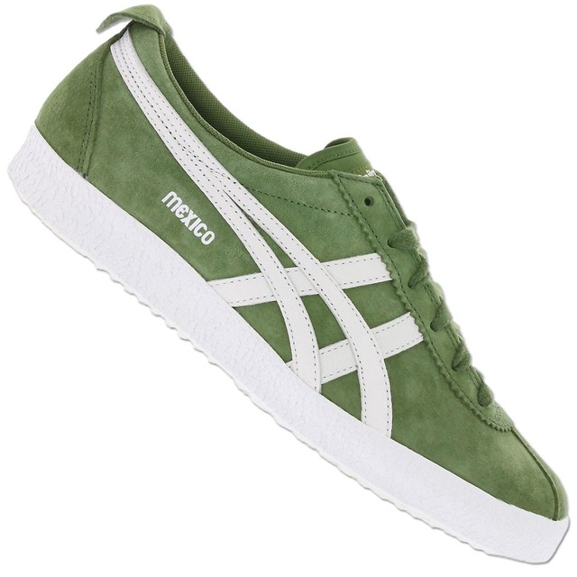 TIGER ONITSUKA ASICS Messico Delegation 66 d6e7l 8301 scarpe sneaker verde pelle TIGER ONITSUKA ASICS Messico Delegation 66 d6e7l 8301 scarpe sneaker verde pelle