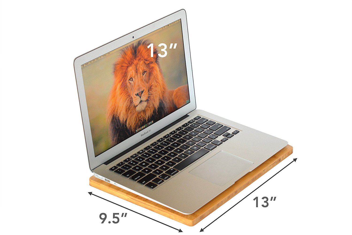 Royal Craft Wood Student Lapdesk Bamboo Air Lap Desk Slate For 1113 3