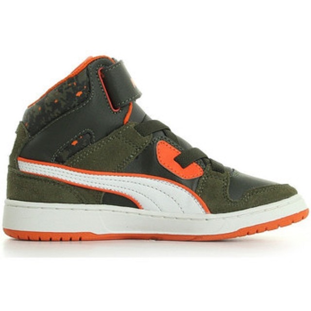 Puma Rebound Street Wcamo Jr Sneaker Unisex Bambino Verde Burnt Olive/Fores Puma Rebound Street Wcamo Jr Sneaker Unisex Bambino Verde Burnt Olive/Fores