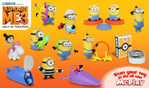 mcdonalds minion toys 2017