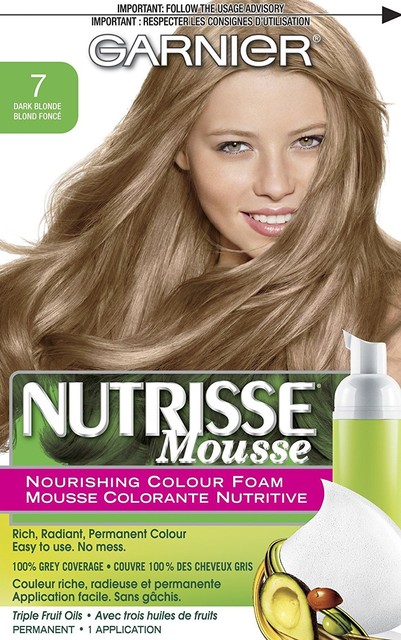 Garnier Nutrisse Mousse Nourishing Color Foam 7 Dark Blonde | eBay Garnier Nutrisse Mousse Nourishing Color Foam 7 Dark Blonde | eBay