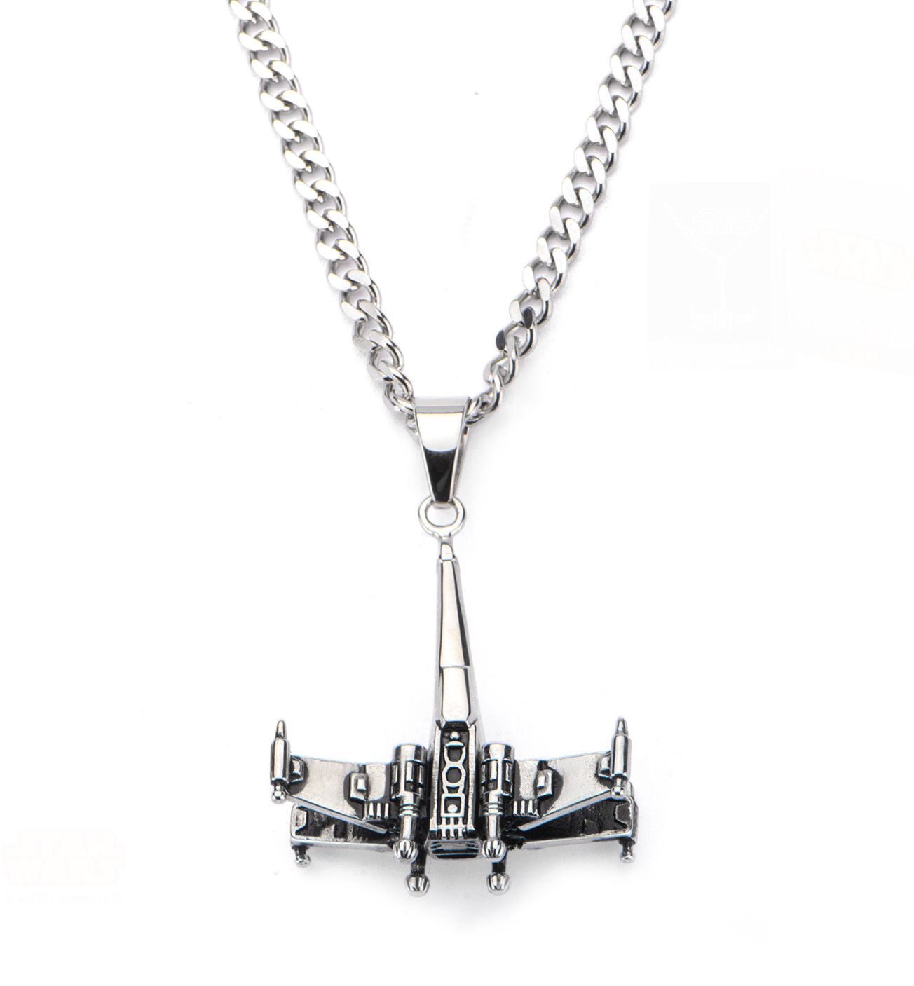 Star Wars X Wing 3d Pendant Necklace Picture 1 Of
