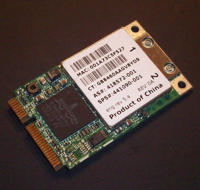 Hp broadcom 802.11 wireless driver